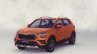 Skoda Kushaq Front Quarter Orange