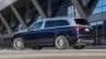 Mercedes Maybach Gls 600 Blue Rear Three Quarters