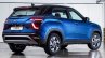 Hyundai Creta Russia Blue Rear Three Quarters