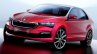 Front Side Look Of Upcoming Skoda Midsize Sedan