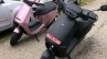 Ola Electric Scooter Spy Shot Black Pink Colour