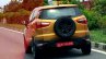 Ford Ecosport Facelift Spy Shot Orange Rear