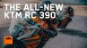 New Ktm Rc 390 Action Race Track