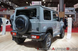 Suzuki Jimny Sierra At Paris Motor Show 2018 Grey