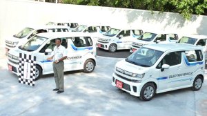 Maruti Wagon R Ev Flag Off Images 1