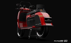 Blacksmith B3 Rear Three Qaurter