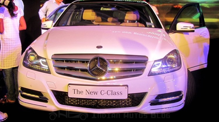 Mercedes Benz C-Class front fascia