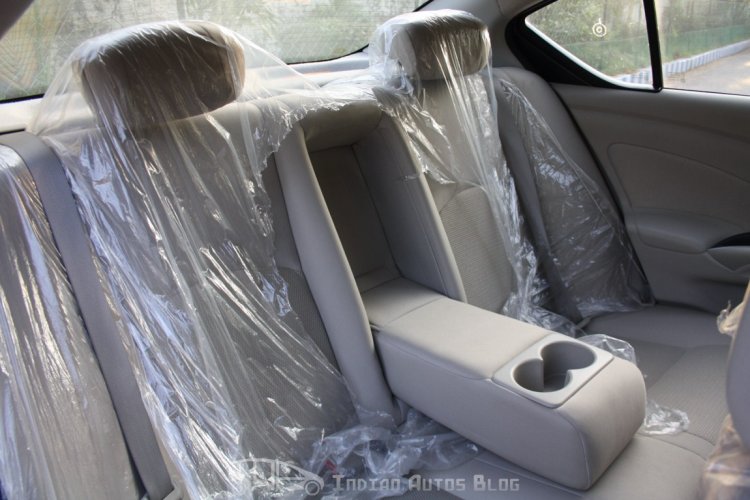 There's no other way to put this - The rear seat is THE place to be in on the Sunny