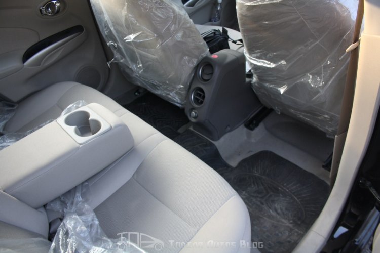 There is ample knee room and ankle room though thigh support in relative terms is moderate