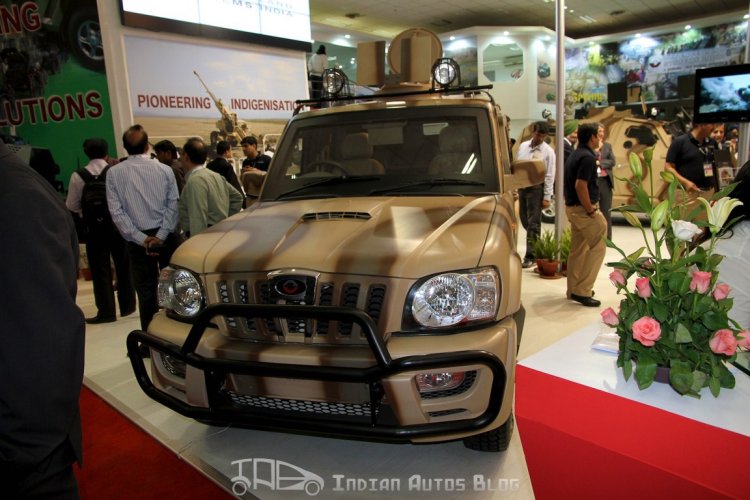 Mahindra Rakshak Plus front fascia