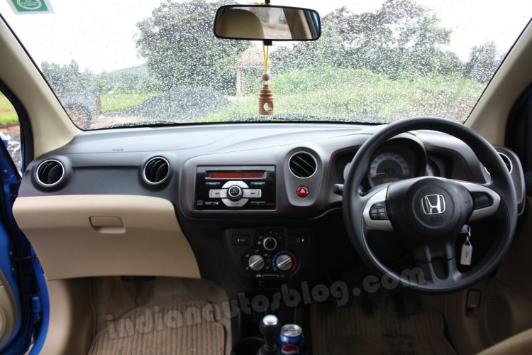 Honda Brio dashboard