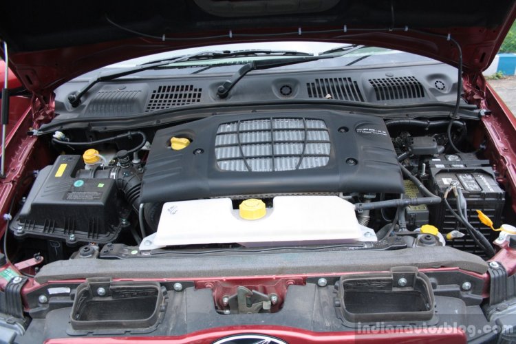 Mahindra Quanto Engine bay