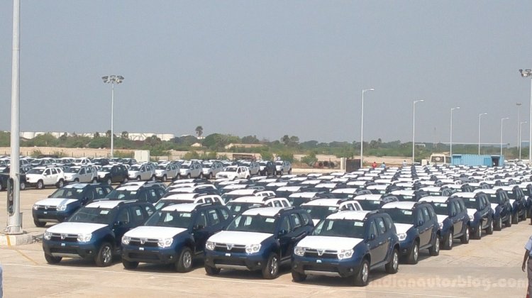 Dacia Duster exports begin at Ennore Port, Chennai