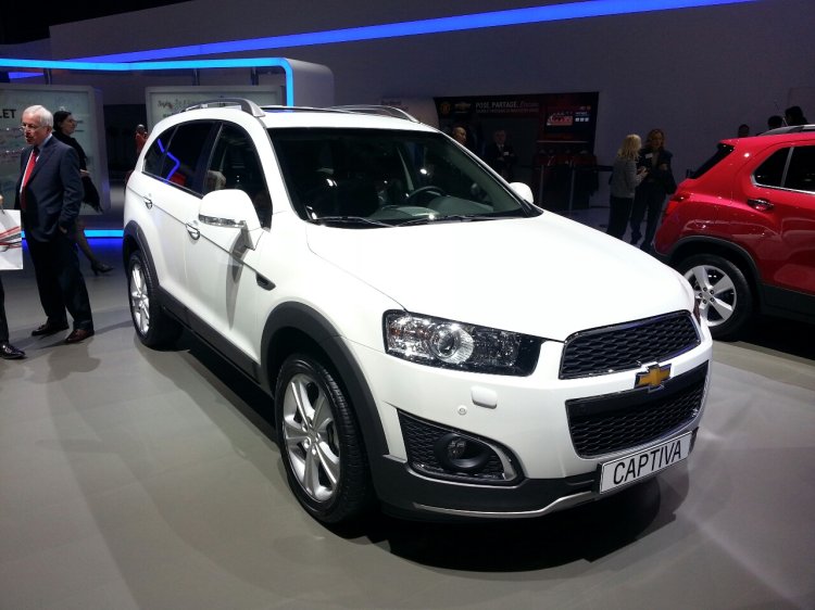 2013 Chevrolet Captiva facelift front