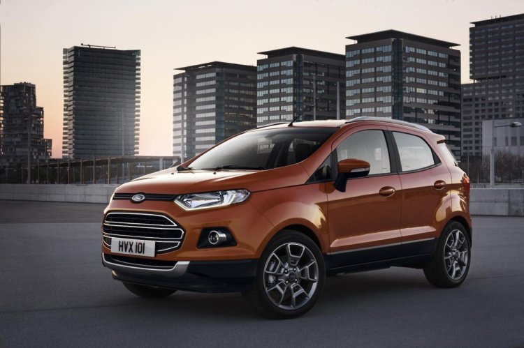 Ford EcoSport for Europe front
