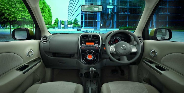 2014 Nissan Micra facelift Thailand dashboard