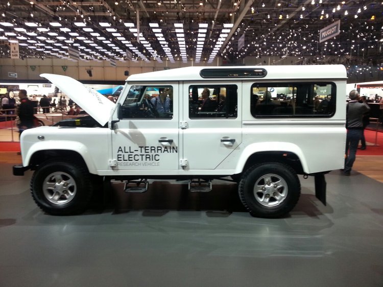 Electric Defender Research Vehicle