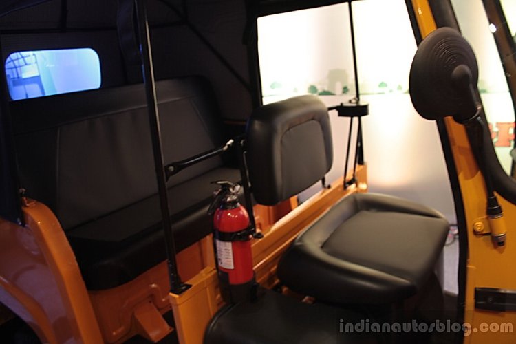 Piaggio Ape City yellow seats