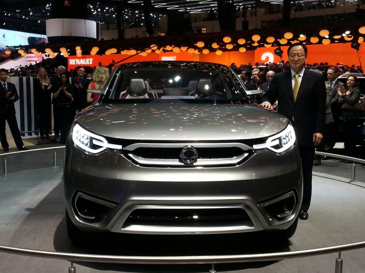 Ssangyong SIV Concept Geneva motor show front