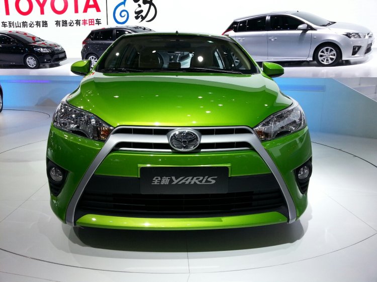 2014 Toyota Yaris auto shanghai 2013 front