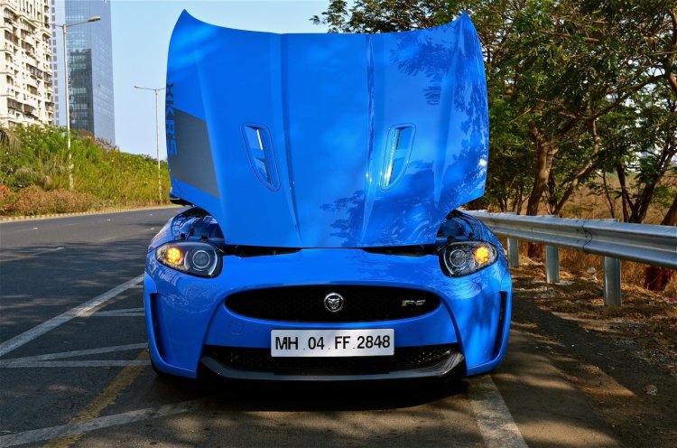 Jaguar XKR-S hood