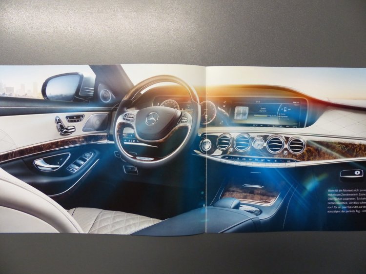 2014 Mercedes Benz S Class Brochure Page 2