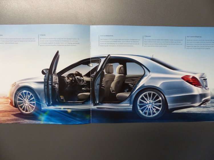 2014 Mercedes Benz S Class Brochure Page 7