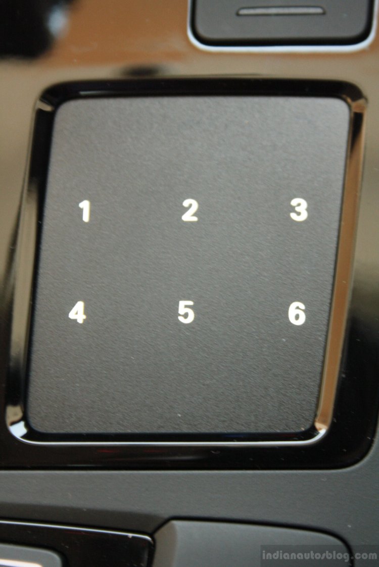 Audi A6 Special Edition MMI touch pad