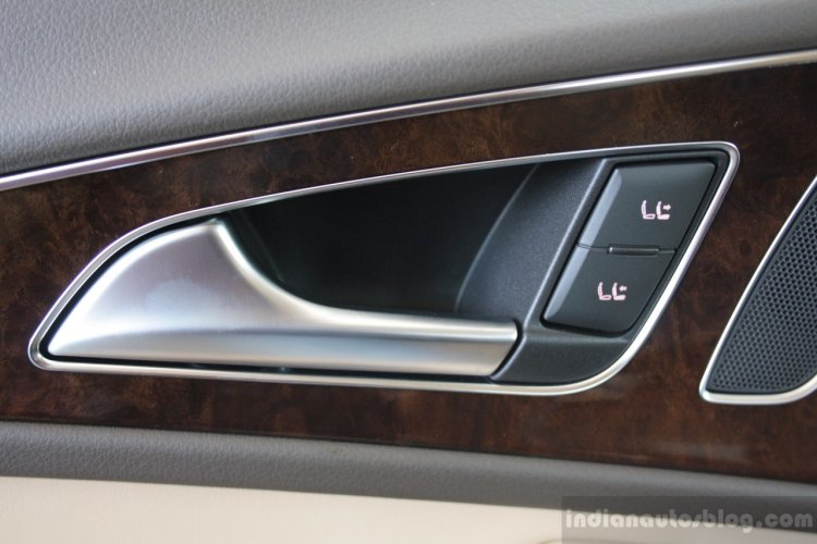 Audi A6 Special Edition front co-driver seat adjustment from rear