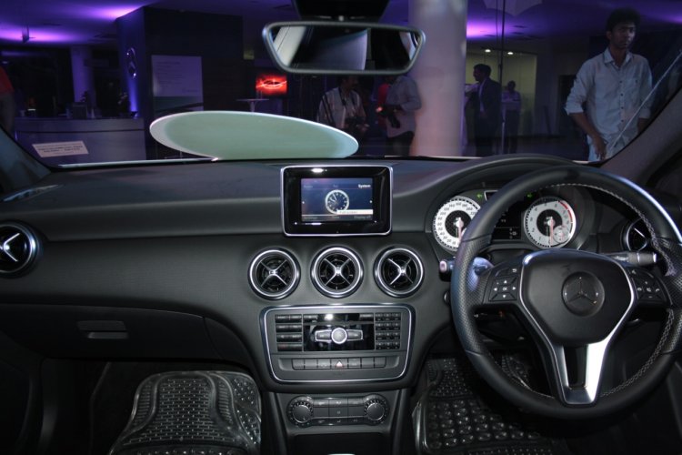 Mercedes A Class dashboard