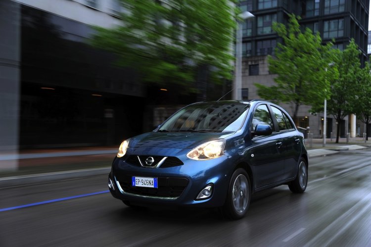 2013 Nissan Micra facelift Blue color