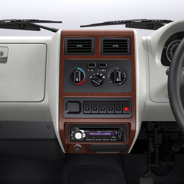 2013 Tata Sumo Gold console