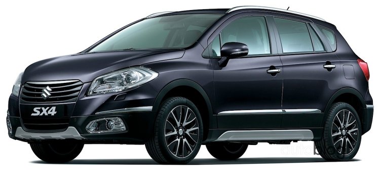 Front of the 2014 Suzuki SX4 Web Edition in Italy