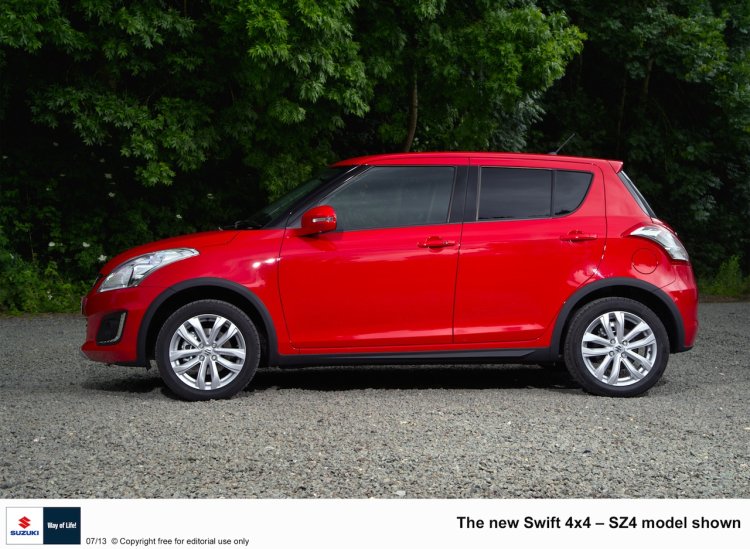 2013 Suzuki Swift 4x4 side