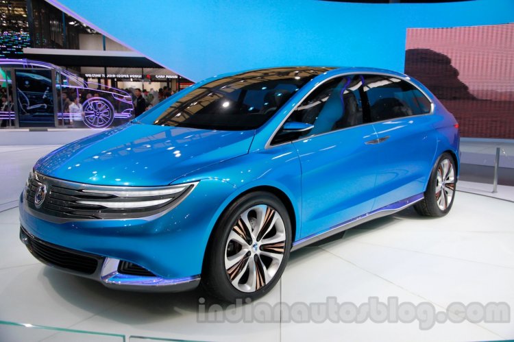 BYD-Daimler Denza EV Auto Shanghai 2013