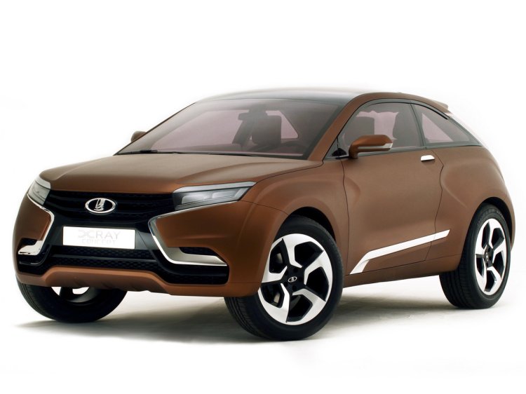 Front three quarter of Lada X-ray concept