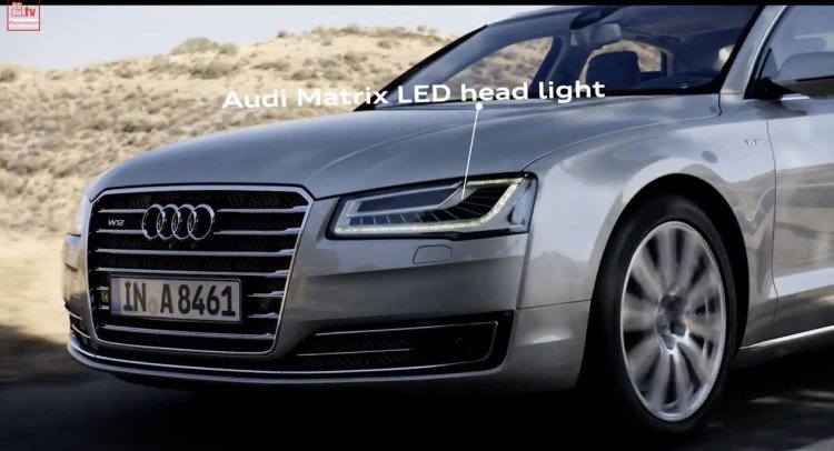 2014 Audi A8 L front