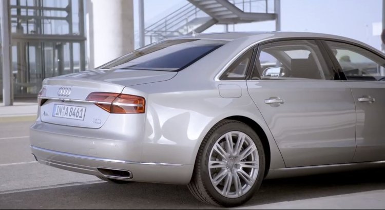 2014 Audi A8 L rolling