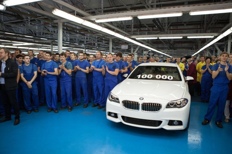 BMW 5 Series 100000 Russia