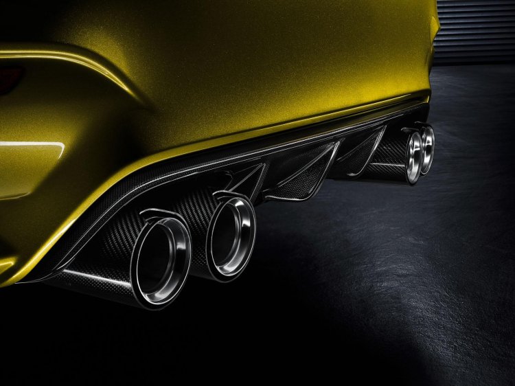 BMW Concept M4 Coupe diffuser