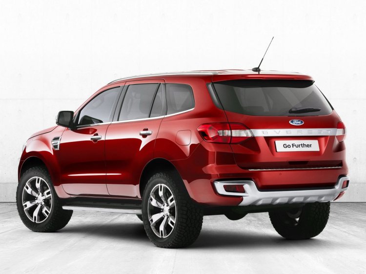 Ford Everest Concept rear