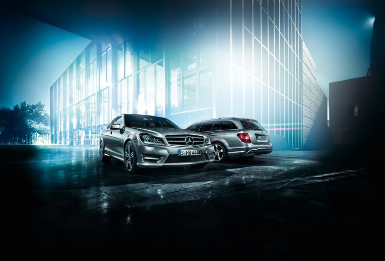 Mercedes C Class family with Edition C pack