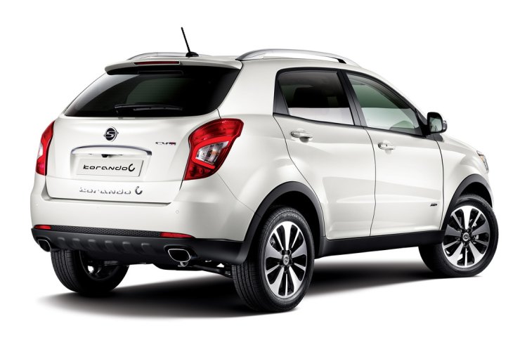 Ssangyong Korando C facelift rear three quarter