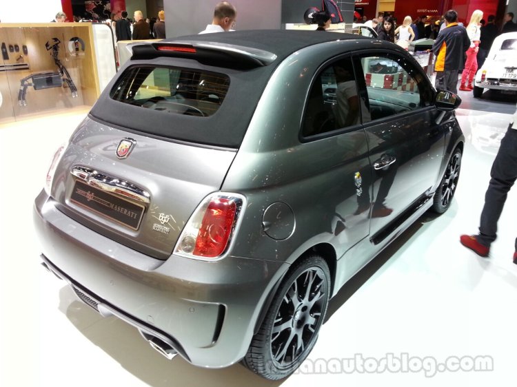 Abarth 695 Edizione Maserati rear quarter