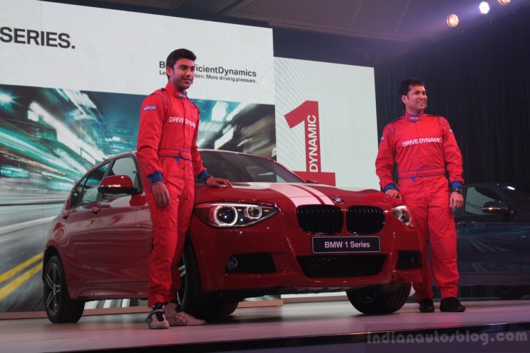 BMW 1 Series launch Armaan Ebrahim and Sachin Tendulkar