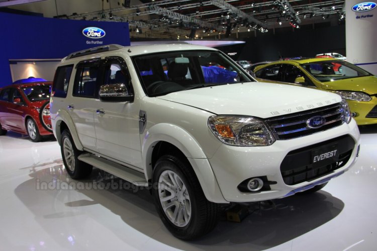Ford Everest facelift 2013 IIMS 2013