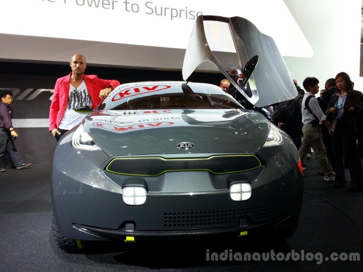 Front fascia of the Kia Niro Concept