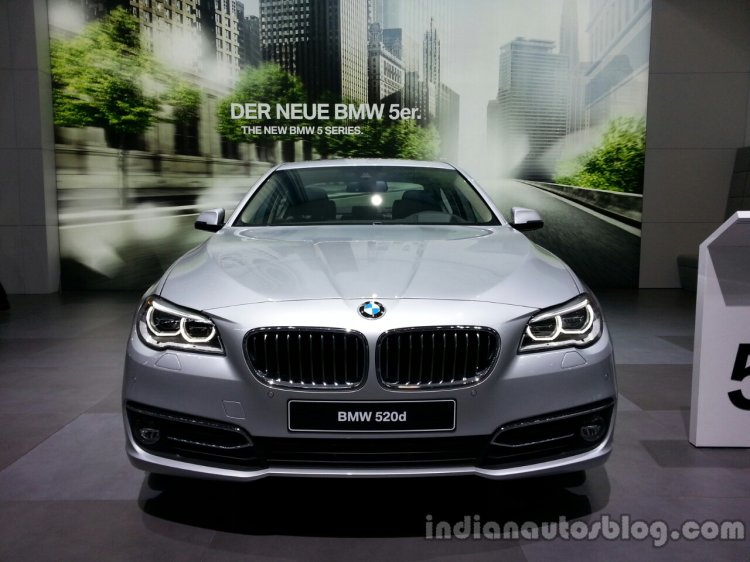 Front of the 2014 BMW 5 Series LCI