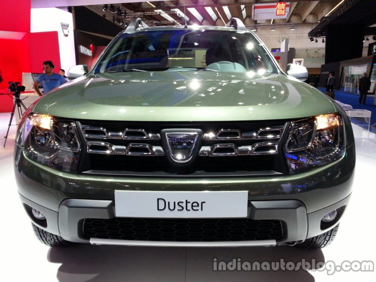 Front of the 2014 Dacia Duster facelift