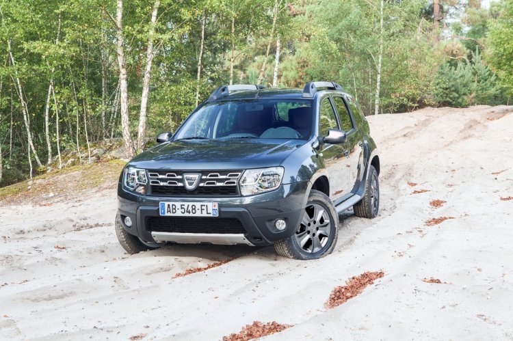 Front of the 2014 Dacia Duster
